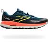 BROOKS Cascadia 18 Uomo Brooks, 482 Verde-Arancione
