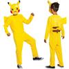 Disguise Pokémon Costume per bambini Pikachu, con licenza ufficiale, vestibilità comoda e design dettagliato, L 10 a 12