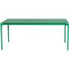 Petite Friture - Tavolo rettangolare Fromme - Verde - Alluminio - Designer Tom Chung