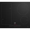 Beko HII64203FMT Piano cottura a induzione cm. 60 dotato di limitatore assorbimento Power Management - 4 fuochi - Larghezza 60 cm - Vetro nero - Touch control - Potenza 7200 W - Comandi frontali - Flex zone