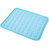 MISSMAO Tappetino Raffreddamento per Cani Gatti, Tappeto Rinfrescante Cuscino Letto Refrigerante Lavabile Tappetino per Dormire per Animali Domestici per Dissipazione Calore Estate,Blu1,XS (40x30cm)