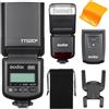 GODOX TT520III - Flash per fotocamera Speedlite, 433 MHz Wireless Flash GN33 S1/S2, controllo ottico singolo Contact Hot Shoe Design, funzionamento a batteria, compatibile con Canon Sony Nikon Fuji