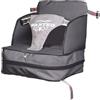roba Seggiolino Gonfiabile per Bambini Booster Seat Rock Star Baby 1, Parti Laterali Rialzate, Leggero e Trasportabile, per Viaggi e Casa, Adatto a Tutti i Sedili, Grigio