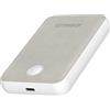 OtterBox Wireless Power Bank per MagSafe, batteria esterna portatile e sottile con cavo da USB-C a USB-C incluso, indicatore LED, 5000 mAh design durevole per iPhone, Bianco