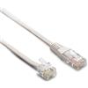 Metronic 395227 Cavo telefonico RJ45/RJ11 maschio/maschio, 3m per modem, router, fax, compatibile NF C15-100, bianco