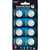 everActive JUEGO DE 8 PILAS DE LITIO EVERACTIVE 4 X CR2032, 2 X CR2025, 2 X CR2016