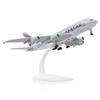 QIYUMOKE Airbus A380 1:300 Qatar Modellino di Aeroplano in metallo Pressofuso con Supporto Sky Jumbo Airliner kit Modello in lega per gli Appassionati di Aviazione Regalo