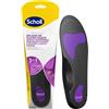 Scholl Solette ortopediche in equilibrio per fascite plantare, allevia istantaneamente il dolore: tallone, spore, supporto arco, distribuito pressione del piede, taglia 40-42