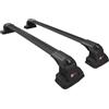 accessorypart Compatibile con Fiat Fiorino 2008-2025 Ace-3 Barre Tetto Portapacchi Auto Barre Portatutto Nero Alluminio 2 Barre