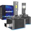 BEAMFLY D1S LED Lampadine 36000LM, Lampadina per Fari Auto, 110W Abbaglianti/Anabbagliant Sostituisci Lampadine Allo Xeno Originale HID D1S Plug and Play - 2 Lampade (D1S-36000LM)