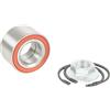 mb-m Set di cuscinetti compatti a ruota per tamburo del freno KNOTT BPW 34/64 x 37 mm, 3464 con inclusi dado flangiato e anello di sicurezza