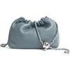 Joryin Trendy Dumpling - Borsa a tracolla da donna, pochette da sera Hobo Cloud, Pelle-blu
