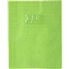 Calligraphe 72025C Copertina a grana grossa a losanghe Verde Chiaro - 17x22 cm - 18/100 con Portaetichetta - PVC Opaco