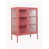 Mustard Made Vetrinetta in metallo con vetro millerighe The Mixer - Rosa