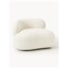 Westwing Collection Poltrona lounge in bouclé Alba