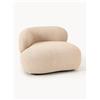 Westwing Collection Poltrona lounge in bouclé Alba