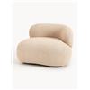 Westwing Collection Poltrona lounge in bouclé Alba