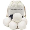 Sopito Palline Lana Asciugatrice, 6 Pallina 2,8 inch/7 cm Palline di Lana per Asciugatrice, Biologico Naturale Riutilizzabile