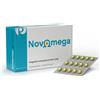 Pharmanutra Integratore Omega 3 di fonte 100% Vegetale, No retrogusto di pesce, Olio Algale, 30 Softgel, EPA 350mg-DHA 120mg, Rapporto tra acidi grassi 3:1, Contribuiscono alla Normale Funz. del Cuore, NOVOMEGA®