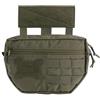 EXCELLENT ELITE SPANKER Tattico Molle Marsupio Admin Borsa portautensili in nylon Marsupio Molle tattico(Verde oliva)