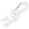 equlup Clip per Immersione, Doppio Portagomma BCD Fermo Regolatore Portatubo a Bassa Pressione con Fibbia a Moschettone per Immersioni Subacquee Snorkeling(Giallo)