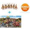 Playmobil History Set 70949 Re Leonida e 6 soldati greci esclusivi NUOVO SENZ...