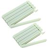 jatimdotin 10 Pezzi Chiudi Sacchetti, 15/12 cm Mollette Chiudi Sacchetti Clip, Chiudi Sacchetti Cucina Riutilizzabile, per Cucina Caramelle Snack Noci Patatine