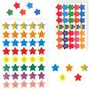 500pz Adesivi a Stella Olografica, 2,5cm Piccoli Adesivi Ricompensa Bambini Glitter Colorati Etichette Stella Autoadesivi Star Stickers per Bambini Insegnanti Ricompense Forniture Artigianato