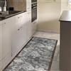CREARREDA Tappeto cucina 180x50cm Hand-drawn Tiles vinile antiscivolo e lavabile Passatoia cucina in vinile, lavabile 100% made in Italy