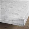 Douceur d'Intérieur, Rénove - Materasso 140 x 190 cm, 100% poliestere, Rena Grigio