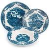 CHURCHILL Servizio tavola 18 pezzi BrookBlue in earthenware