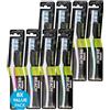 REACH Essential Care Interdental Medio Spazzolino, Confezione Singolo x 8, Testa piena Hard Setole Spazzolini manuali, Varietà di colori Multipack, Quotidiano Orale Smalto Cure odontoiatriche