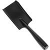 Alipis Paletta Per Cenere Path, Paletta Piccola Per Cenere, Attrezzi Path a Legna, Pala, Vanga Giardinaggio, Pala Spiaggia, Acciaio Manganese, Nero, 28x8.5x8 Cm