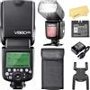 Godox V860II-C Flash per Canon,2.4G HSS 1/8000s,650 Flash Piena Potenza,Batteria Agli Ioni Litio 11.1V/2000mAh,Tempo Riciclo 1.5s,Compatibile con Canon 550D 500D 80D 90D 7D 6D 70D 750D 5D MarkIV ecc
