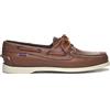 SEBAGO DOCKSIDES PORTLAND MOCASSINI NAUTICI PER DONNA BROWN