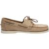 SEBAGO DOCKSIDES PORTLAND MOCASSINO DA BARCA UOMO BEIGE CAMEL NUBUCK