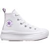 Converse Chuck Taylor all Star Move Platform, Sneaker per bambine e ragazze, Bianco, 33 EU