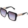 GUESS 0, Occhiali Donna, Shiny Black, 55