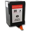 vhbw cartuccia d'inchiostro nero sostituisce Canon BC-20, BX-20 (ricaricata, 32 ml)