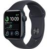 Apple Watch SE (2. Generation) (GPS + Cellular, 40 mm) - Custodia in alluminio Mitternight con cinturino sportivo Mitternight - Regular (Generalüberholt)