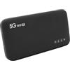 Tosuny Hotspot Mobile WiFi6 5G, Router Hotspot Mobile Portatile con Slot per Scheda SIM, Router Cellulare 5G, 16 Dispositivi Connessi, 6100MAh, Dispositivo WiFi Portatile per Viaggi