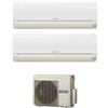 Hitachi Condizionatore Dual Split Hitachi DODAI 9+9 con RAM-40NE2F R-32 Wi-Fi Optional