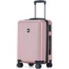 Blade Set di 3 valigie - Valigia rigida trolley - Valigetta leggera in ABS + PC con serratura TSA - 4 ruote rotanti - Set di 3 valigie da viaggio, oro rosa., M (Handgepäck), valigetta