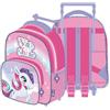 ARDITEX ZK16462 Trolley da 24 x 36 x 12 cm con base pieghevole ZASKA-Unicorno, Unicorno