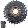 ZUKKA Ruota libera per bicicletta, cassetta per bicicletta a 7 velocità 14-28T, pignone per denti, corona dentata per mountain bike, bici da corsa, bici pieghevoli, componente per bicicletta MTB, nero