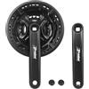 ZUKKA Prowheel MA-AT45 42-34-24 denti quadrati per 3 x 6/7/8 marce, 170 mm, per mountain bike, cambio quadrato