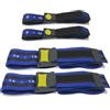 Ceciliec Blood Flow Restriction Bands per braccia gambe glutei Occlusion Training guadagnare muscoli senza peso pesante, cinghie elastiche a sgancio rapido (4, blu)