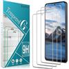 Slanku [3 Pezzi Pellicola Vetro Temperato per Xiaomi Redmi Note 12 Pro 4G, Pellicola Protettiva, Anti Graffio, Anti-Impronte, Durezza 9H