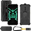 Ulefone Armor X12 Pro Telefono Cellulare Infrangibile Android 13, 8 GB+64 GB ROM/TF-256 GB, 13 MP Fotocamera, 4860 mAh Batteria, Schermo 5.45 ''HD+, Octa Core Smartphone Infrangibile 4G Dual SIM/Face