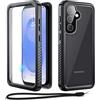 Beeasy Cover per Samsung S25 Plus Impermeabile IP68, 360 Militare Antiurto Indistruttibile Resistente Doppia Rugged Protezione Custodia, Ermetica Antipolvere Subacquea Waterproof Case, 6,7